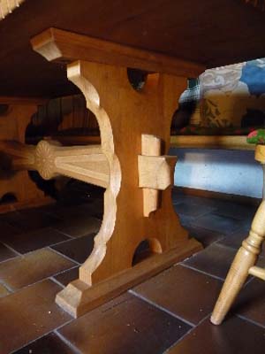 Re: Tisch mit Ahornplatte (Testkeilung) *MIT BILD* Re: Tisch mit Ahornplatte (Testkeilung) *MIT BILD*